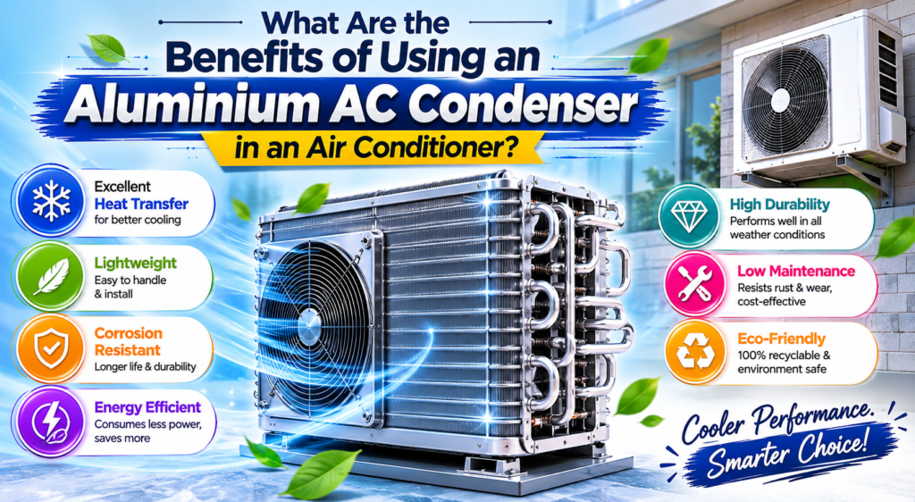 Aluminium AC Condenser