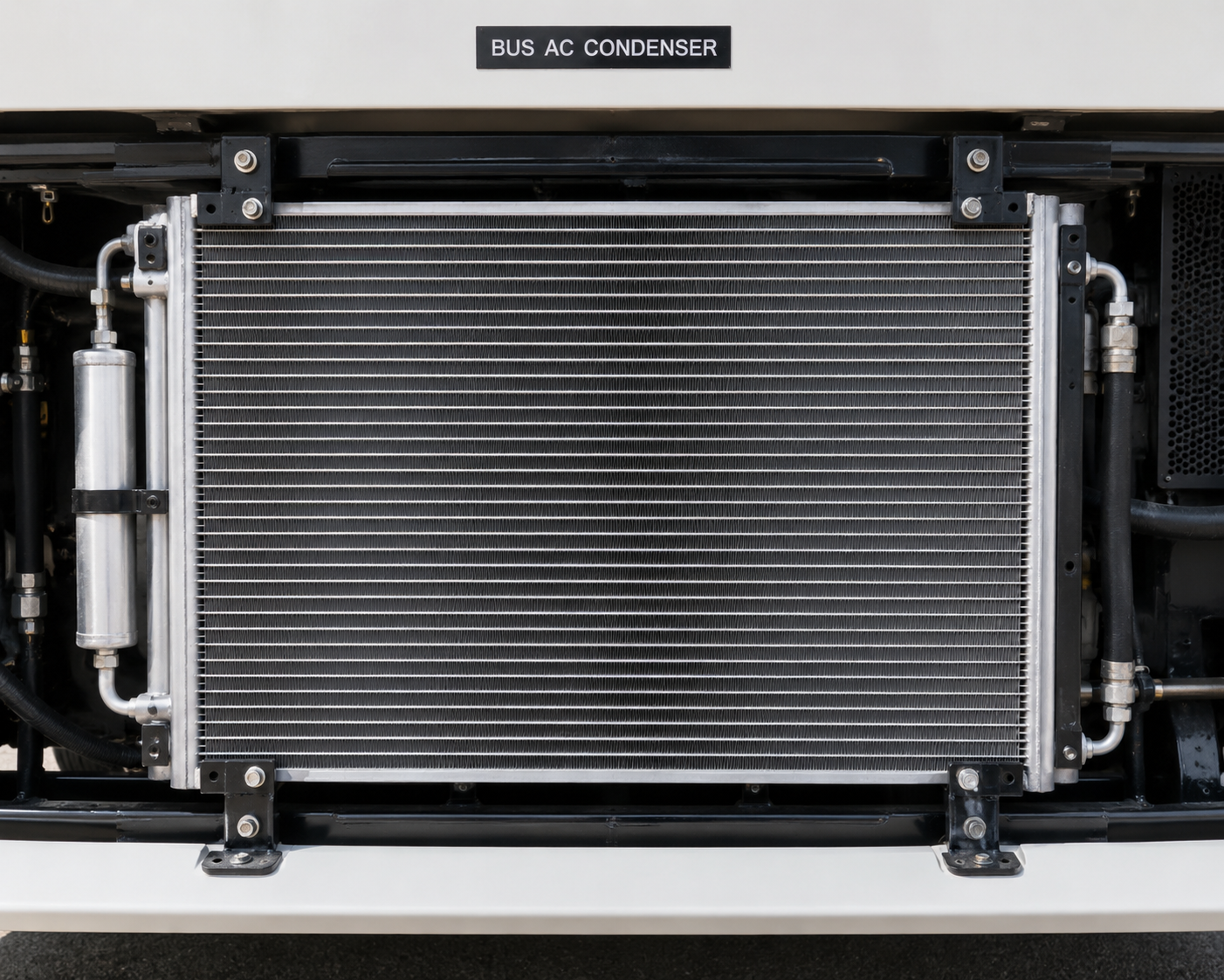 Bus ac condenser