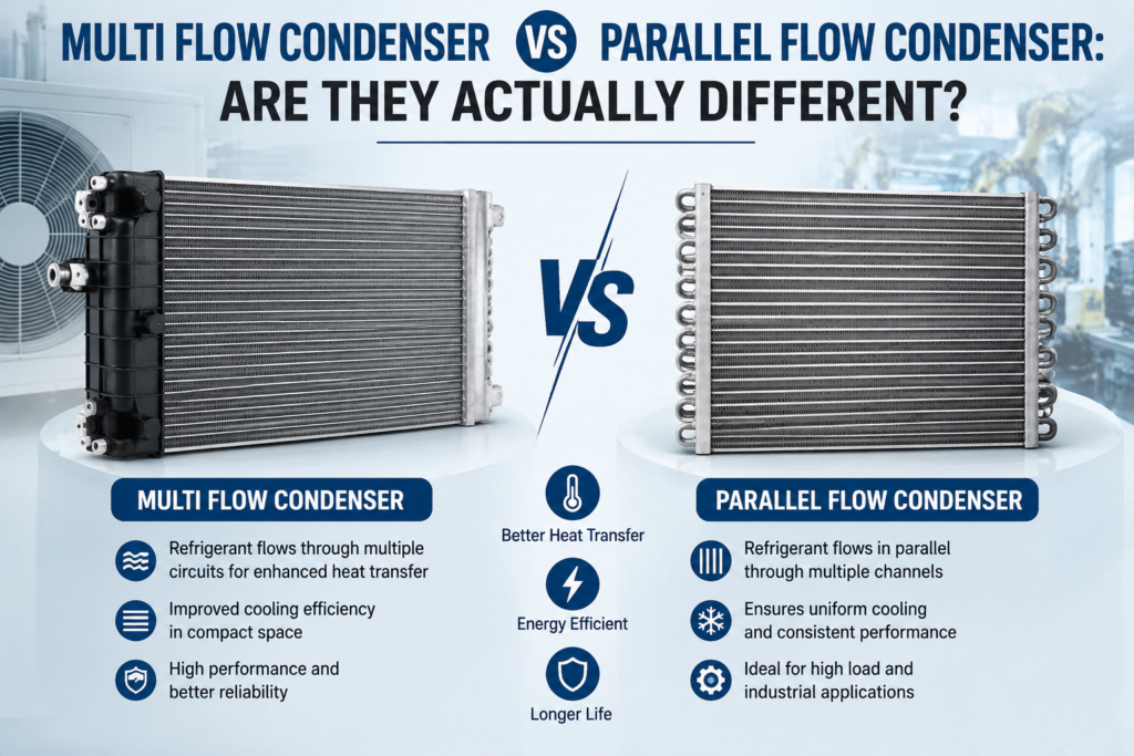 Multi channel condenser