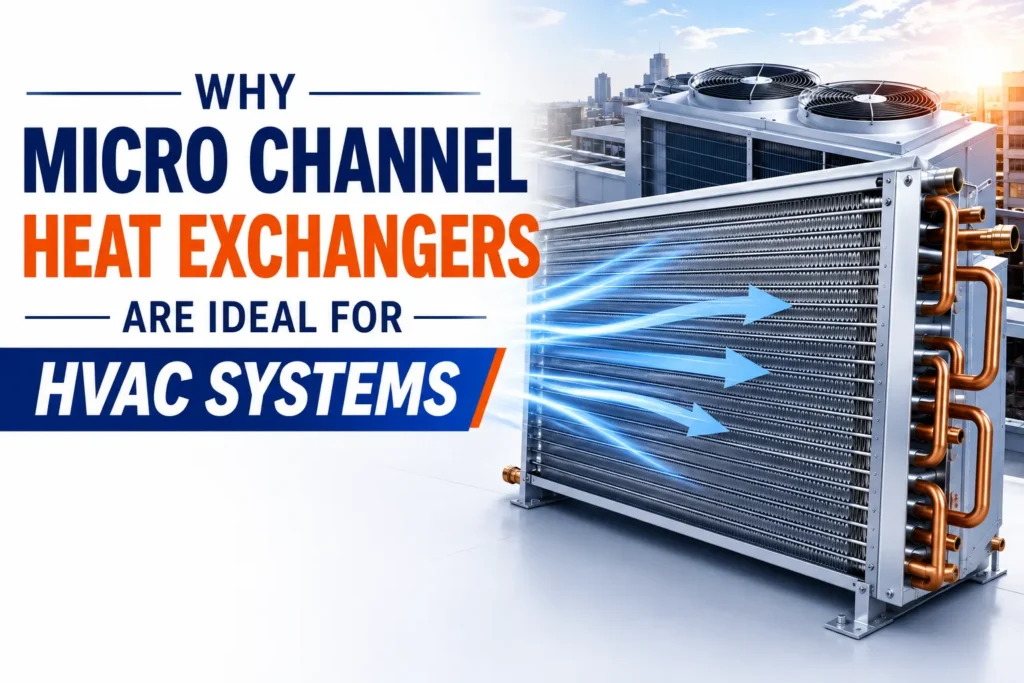 Micro channel condenser.