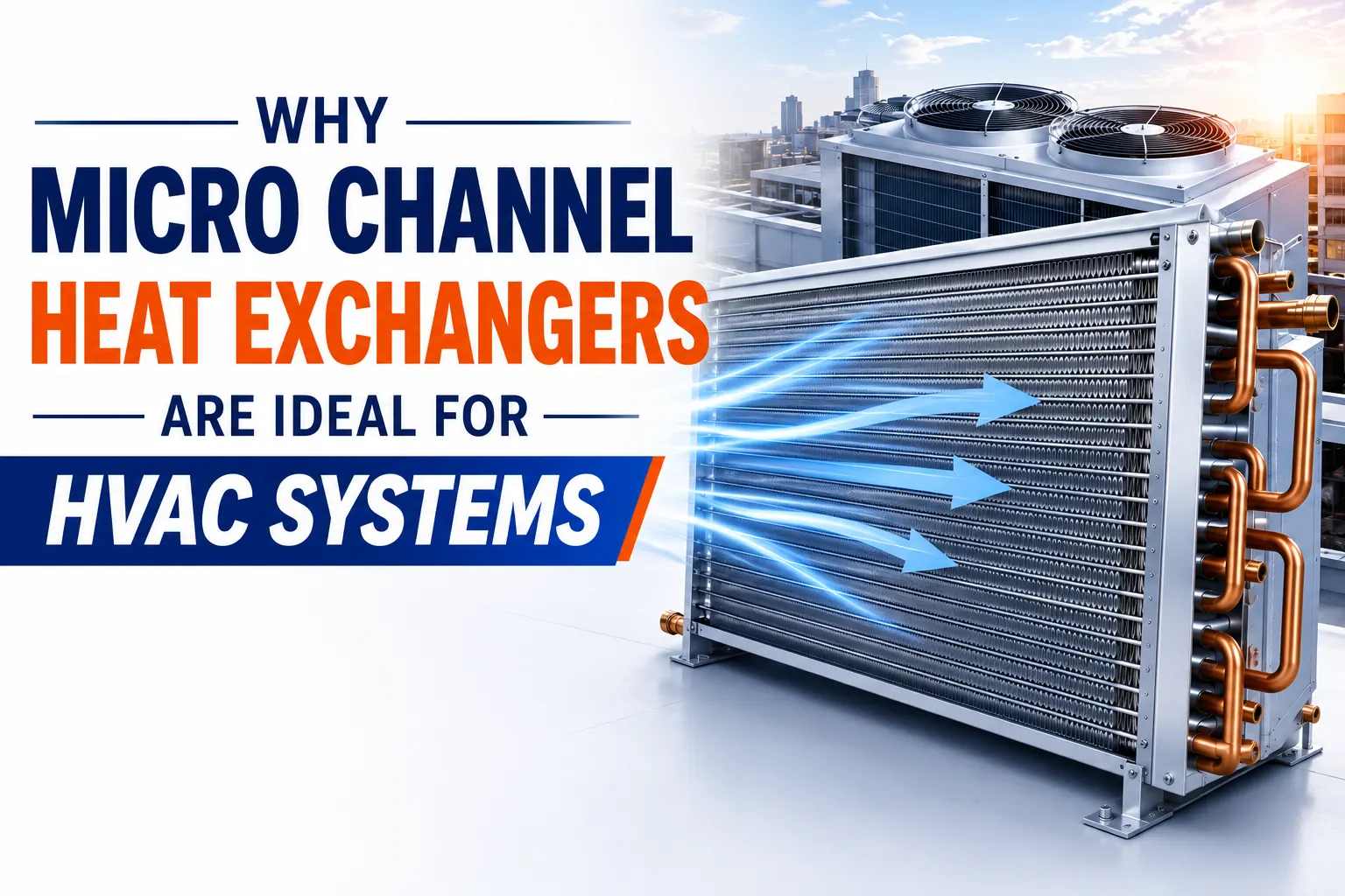 Micro channel condenser.