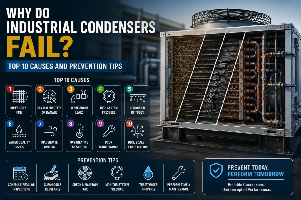 Industrial condensers