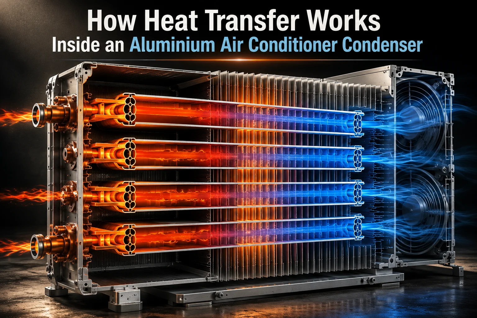 Aluminium Air Conditioner Condenser
