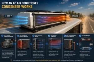 aluminium air conditioner condenser manufacturer in India