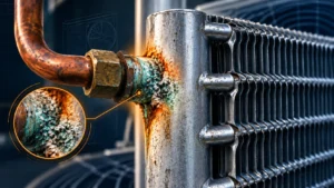 aluminium AC condenser